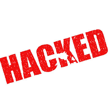Hacked Sticker